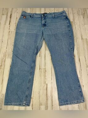 Wrangler Jeans Womens 42x30 Blue FR Flame Resistant Bootcut HRC 2 2112